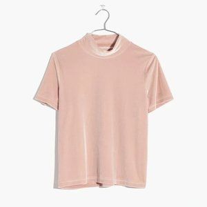 Madewell Velvet Pink Top Medium